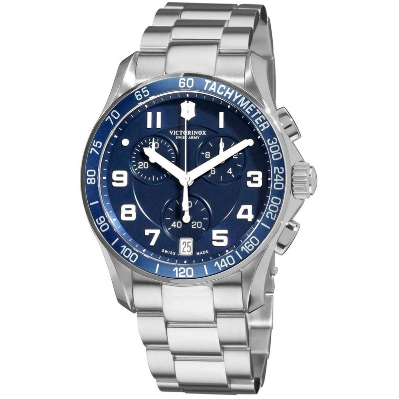 Victorinox Swiss Army Chrono Blue Dial Mens Watch