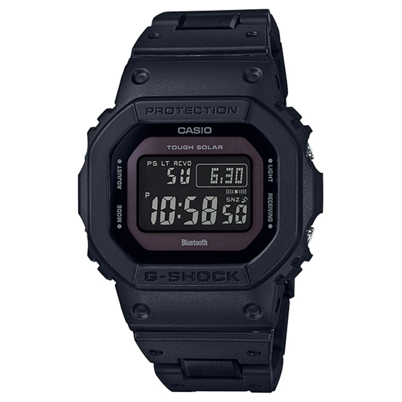 Advanced G-Shock 5600 Men’s Watch with Bluetooth Connectivity and Tough Solar Power GWB5600BC-1B