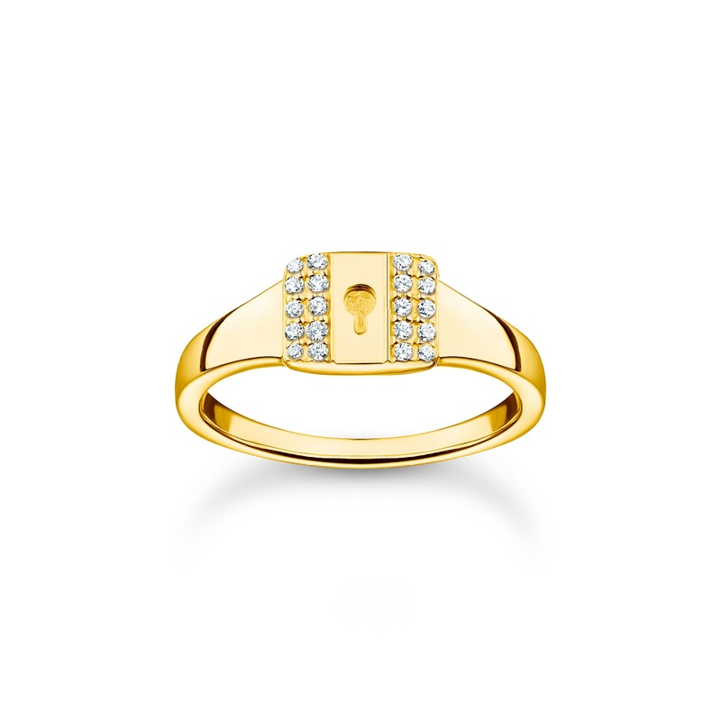 Thomas Sabo Ring Lock Gold