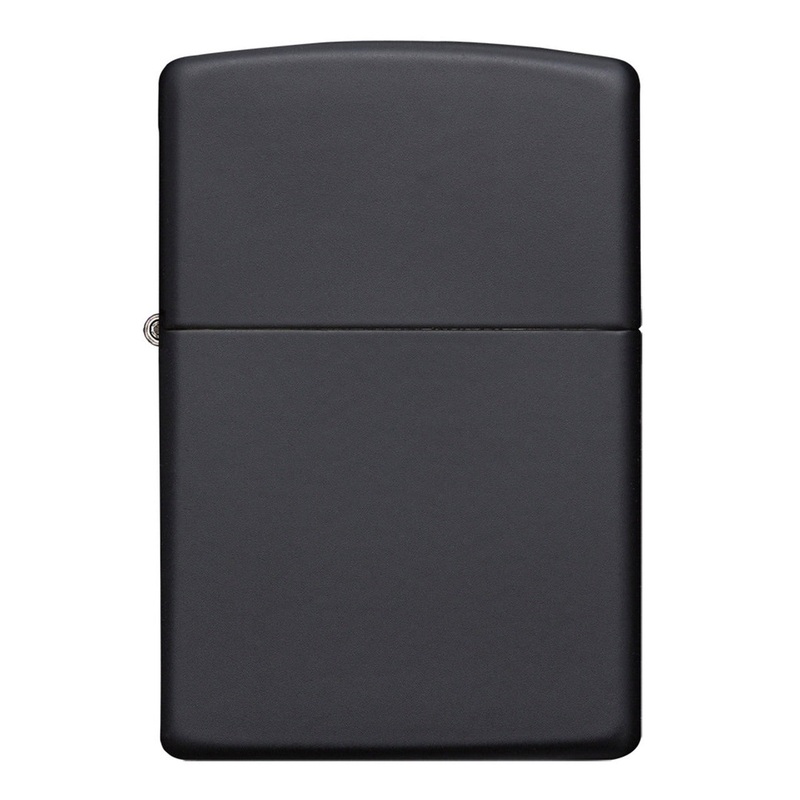 Zippo 218 Black Matte Lighter