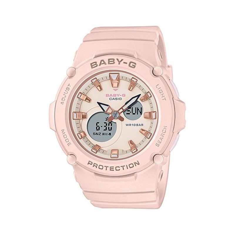 Baby-G DUO Outdoor Pink Resin Band Watch BGA275-4A