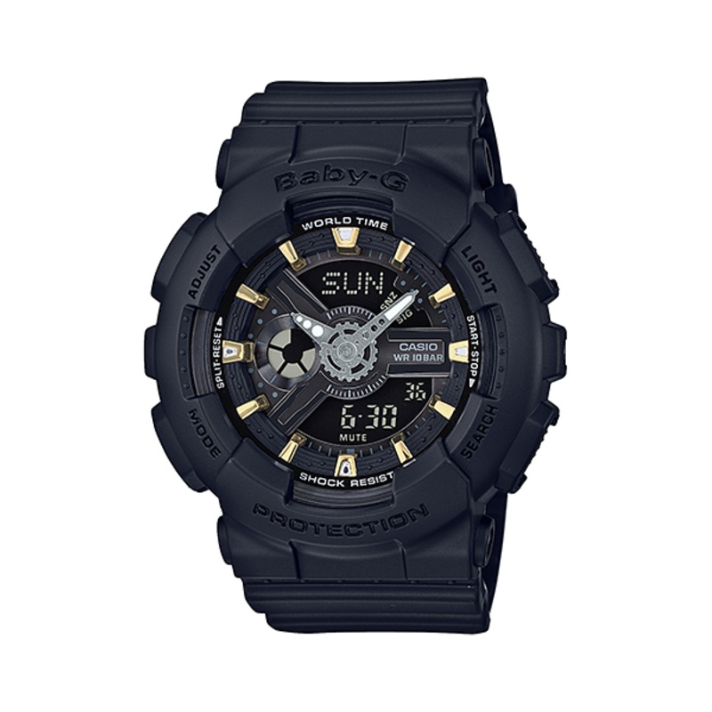 Baby-G DUO Gold Accent Women’s Watch BA110GA-1A