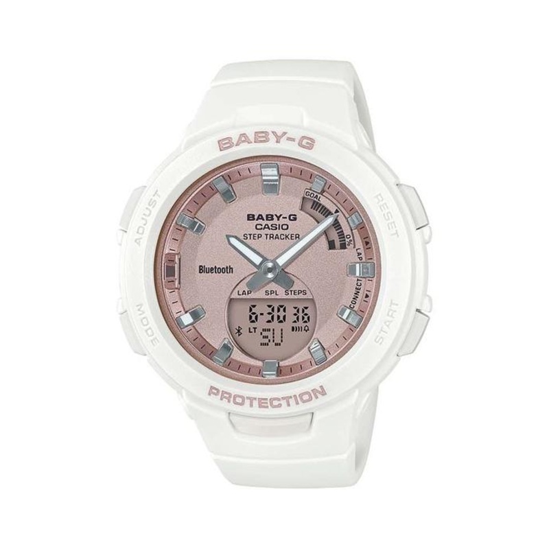 Baby- G Pink Dial Bluetooth Watch BSAB100MF-7A