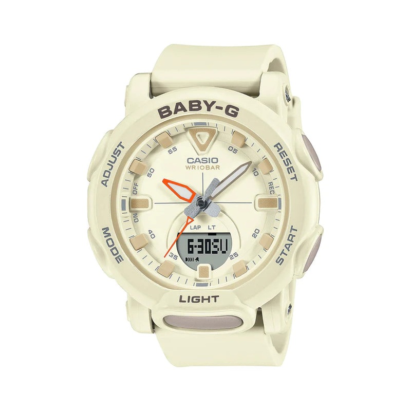 Baby-G Standard Analog Digital Beige Resin Band Watch BGA310-7A