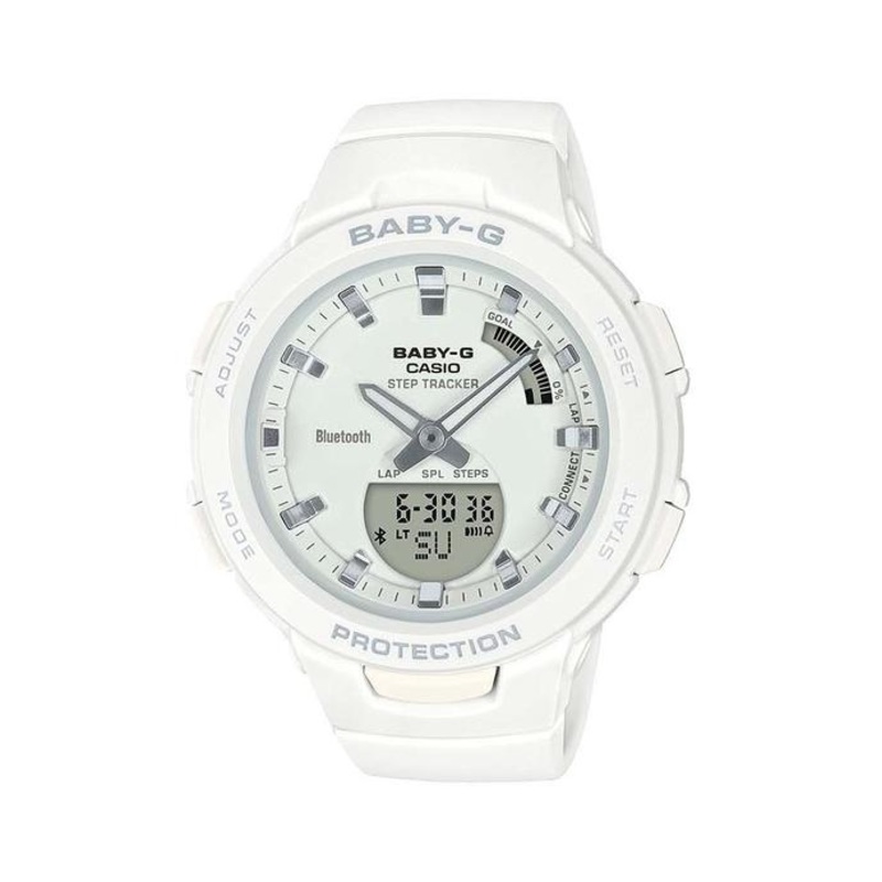 Baby- G White Bluetooth Watch BSAB100-7A