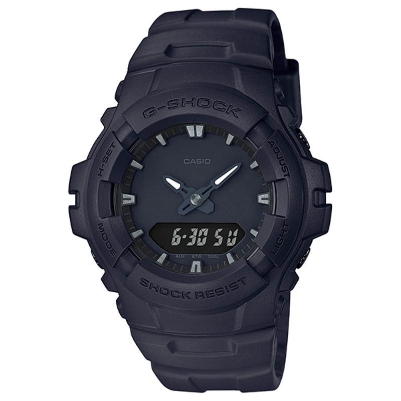 All Black Shock Resistant Watch G100BB-1A