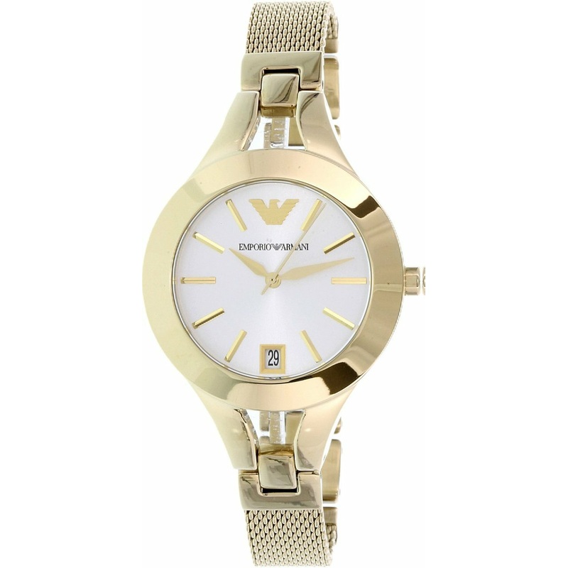 Armani Emporio Classic Gold-Tone Ladies Watch Model AR7399