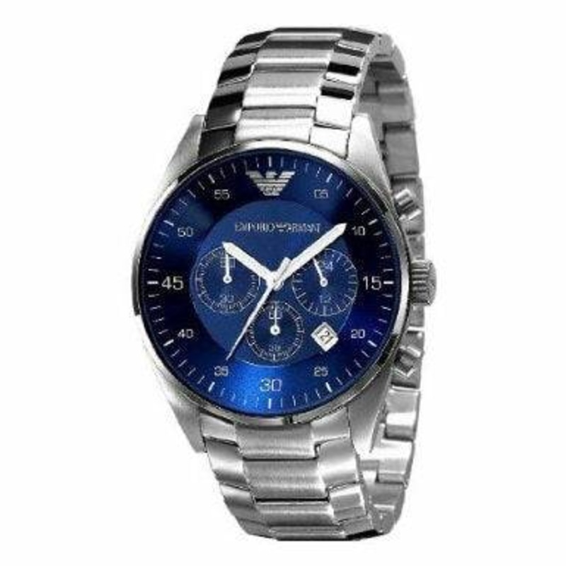 Armani Emporio Men’s Chronograph Blue Dial AR5860 Quartz Watch