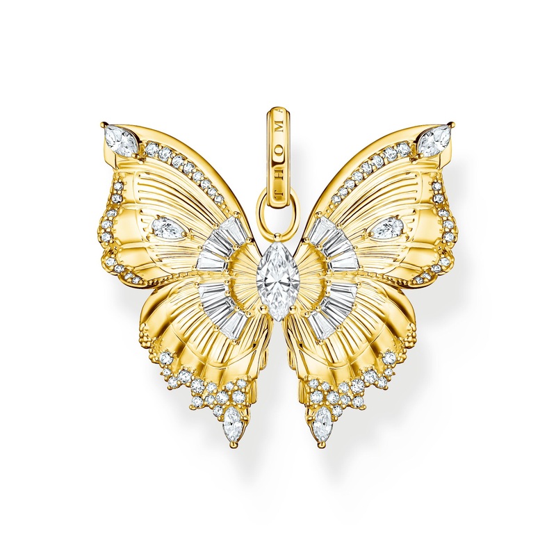 THOMAS SABO Butterfly Paradise Pendant in Gold