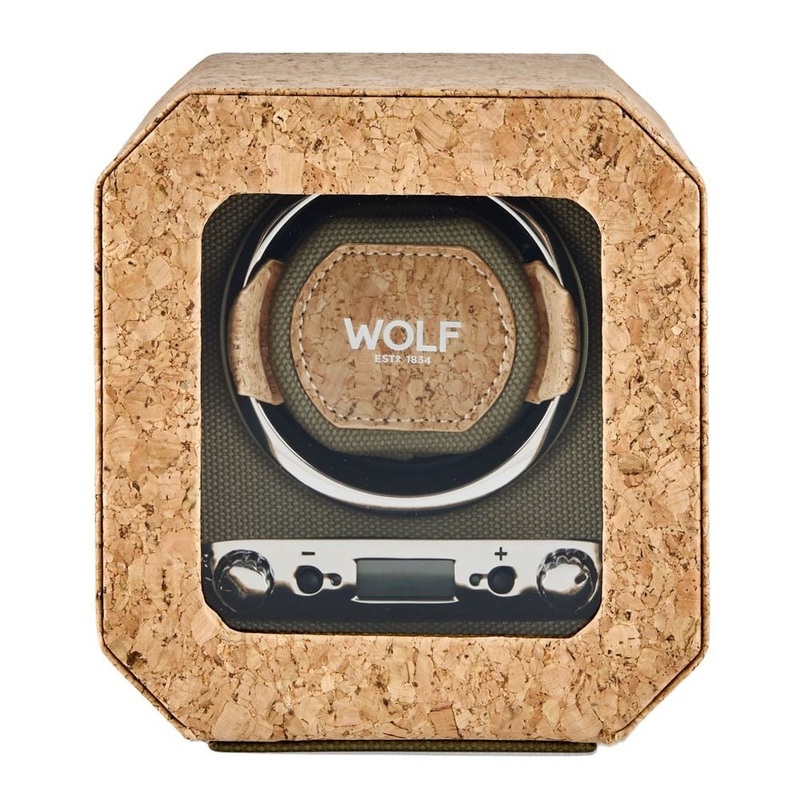 Wolf Cortica Single Watch Winder II Khaki 668162