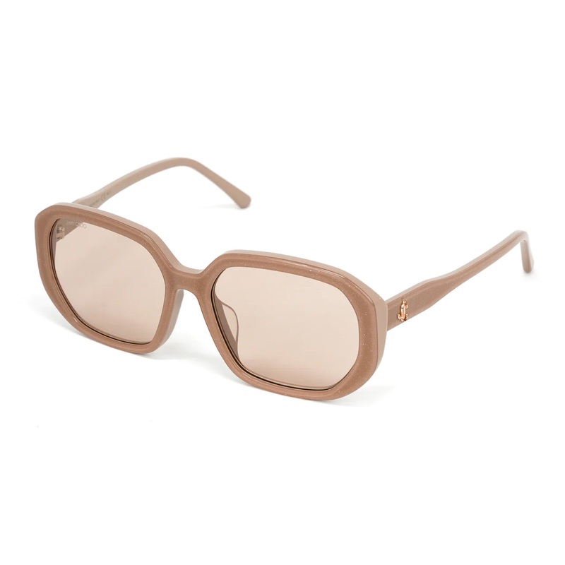 Jimmy Choo Women’s Sunglasses Oversized Oval Beige/Pink KARLY/F/S FWM