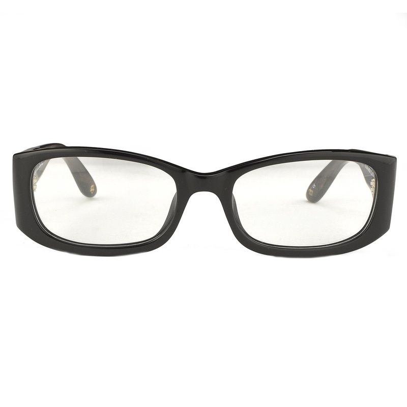 Oscar De La Renta Eyeglasses Rectangle Black and Clear