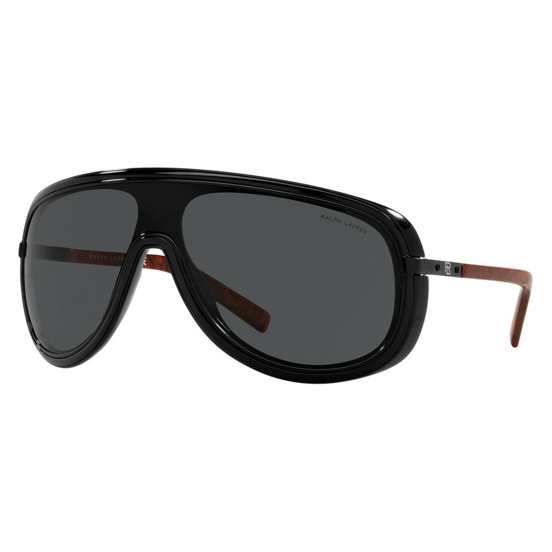 Ralph Lauren Men’s Sunglasses Shield Black RL7069 900387