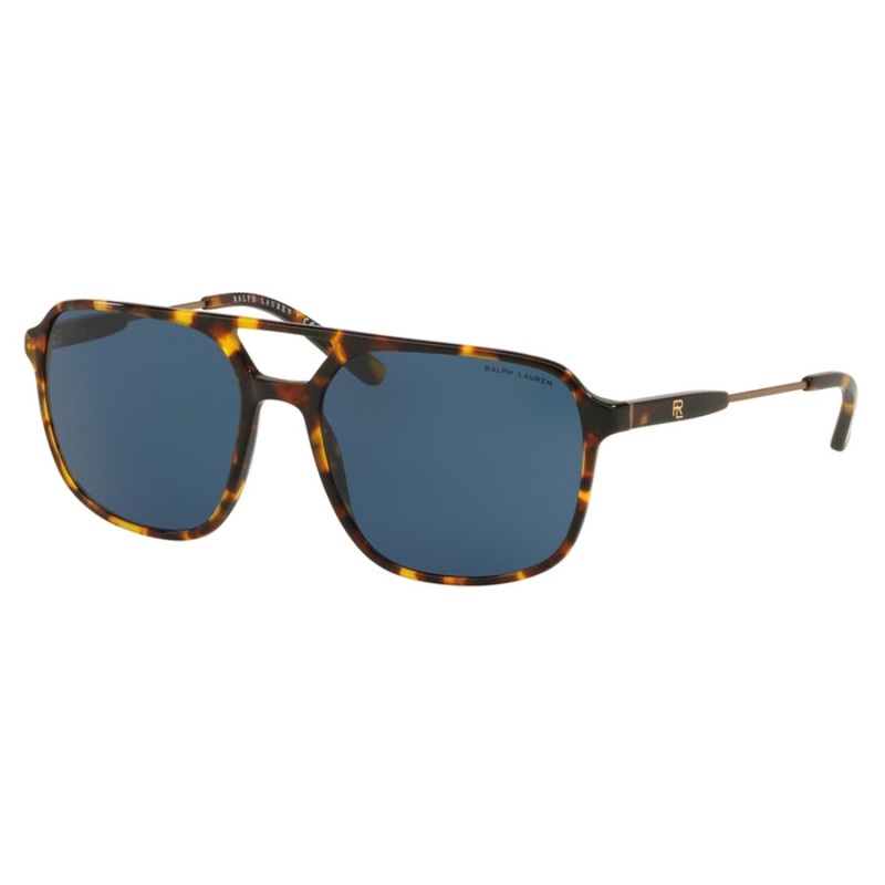 Ralph Lauren Unisex Sunglasses Browline Tortoise/Blue RL8170 513480