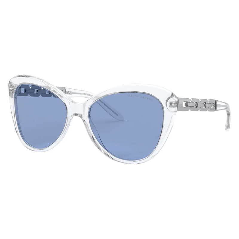Ralph Lauren Women’s Sunglasses Butterfly Clear/Blue RL8184 500272