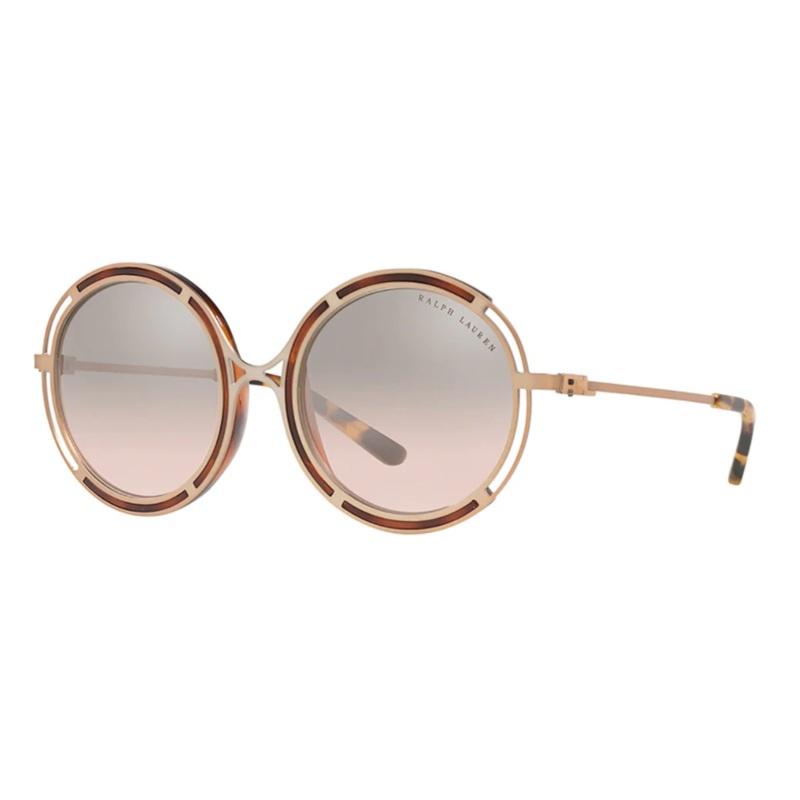 Ralph Lauren Women’s Sunglasses Oversized Round Tortoise/Brown RL7060 93508Z