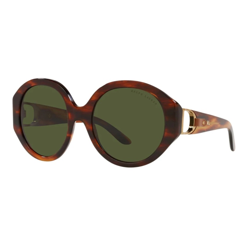 Ralph Lauren Women’s Sunglasses Oversized Round Tortoise RL8188 Q500771