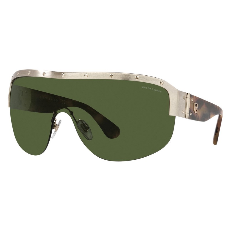Ralph Lauren Women’s Sunglasses Shield Tortoise/Green RL7070 911671