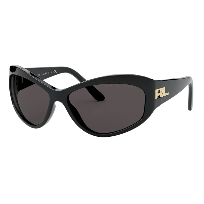 Ralph Lauren Women’s Sunglasses Wraparound Black RL8179 579187