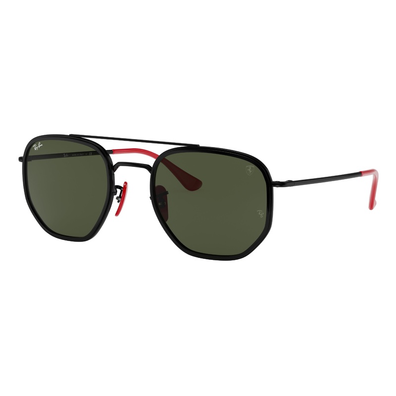 Ray-Ban Men’s Sunglasses Ferrari Series Pilot Black RB3748M 028/31