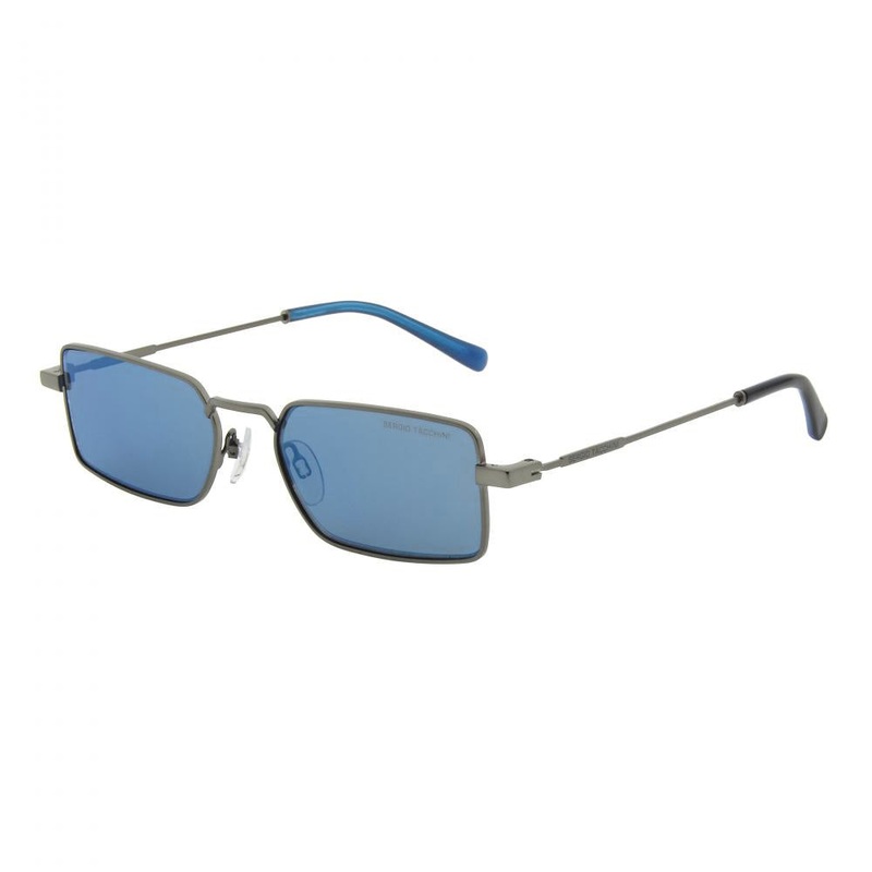 Sergio Tacchini Men’s Rectangular Gunmetal and Blue ST7002 995
