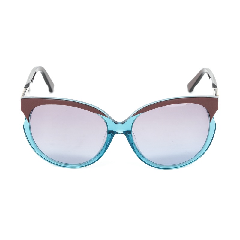 Swarovski Emilia Women’s Sunglasses Oversized Oval Blue SK0081-F/S 89T