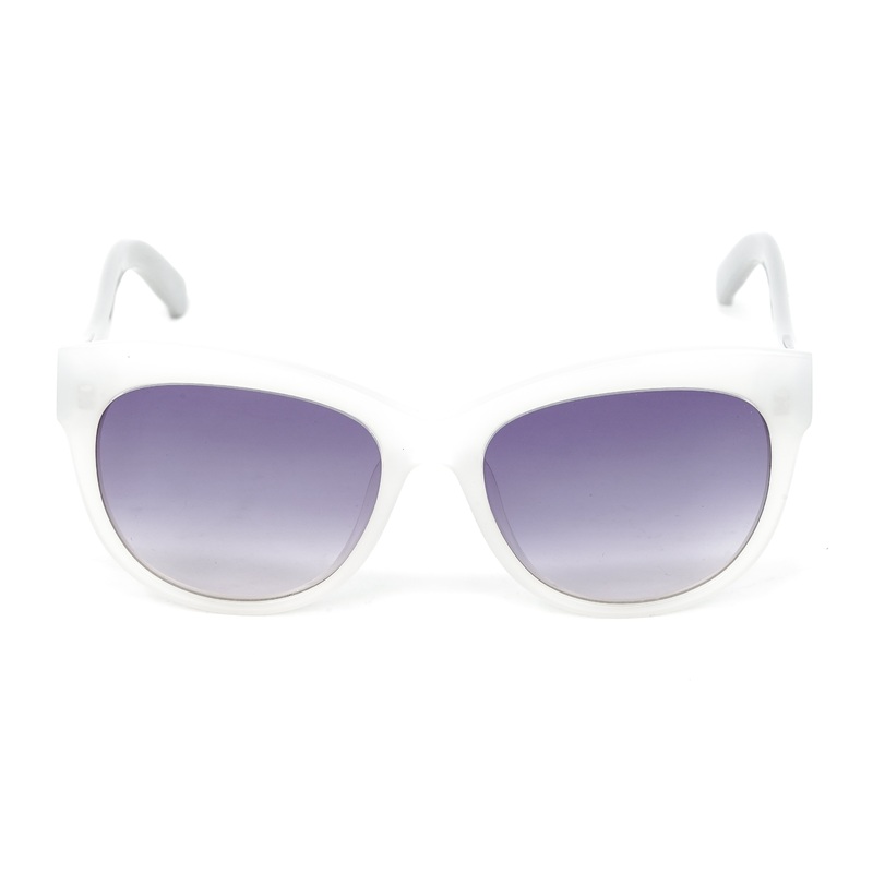 Swarovski Women’s Fabulous Sunglasses Oval Cat Eye Translucent Grey SK0110-F/S 21B