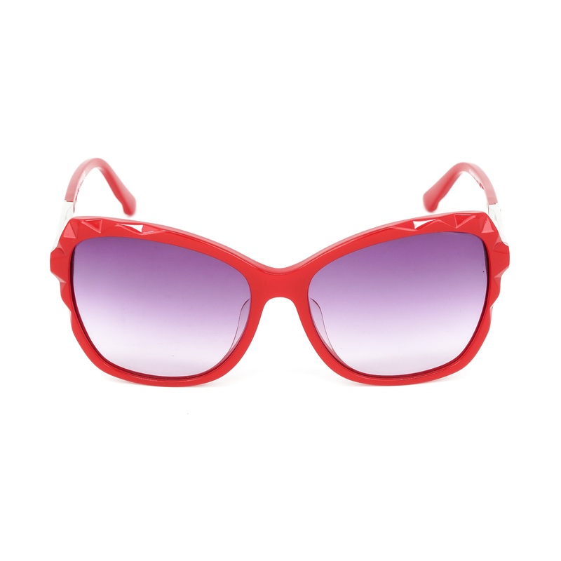 Swarovski Women’s Flavia Sunglasses Cat Eye Red SK0106-F/S 72B