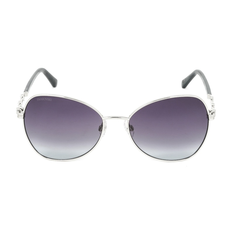 Swarovski Women’s Sunglasses Butterfly Pilot Dark Grey SK0290/S 16B