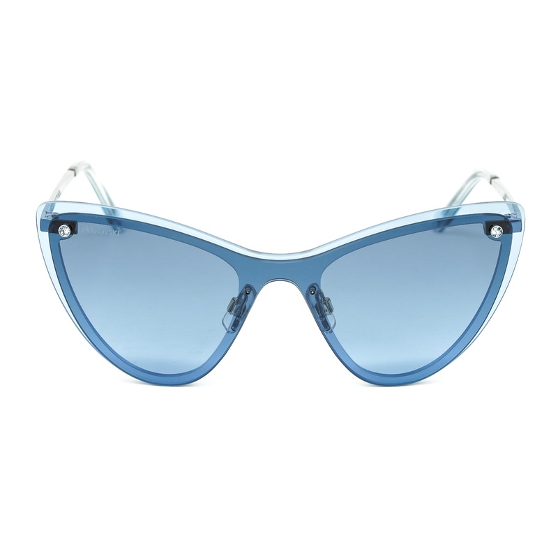 Swarovski Women’s Sunglasses Cat Eye Blue SK0200/S 84W