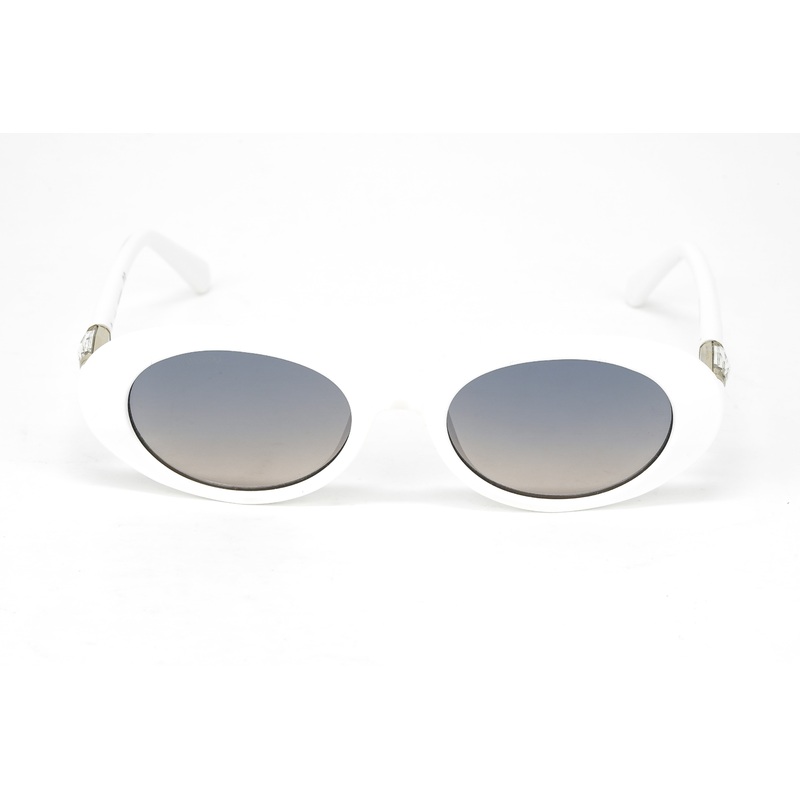 Swarovski Women’s Sunglasses Oval Slim White SK0258/S 21W