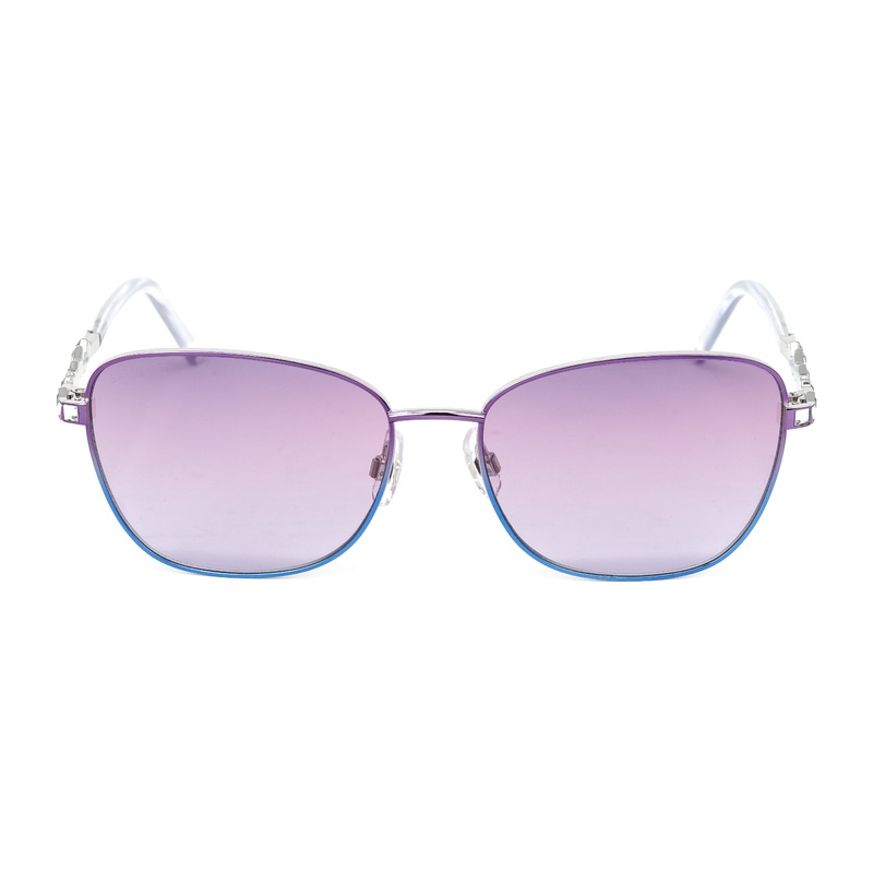 Swarovski Women’s Sunglasses Rectangular Gradient Purple Blue SK0284/S 83Z
