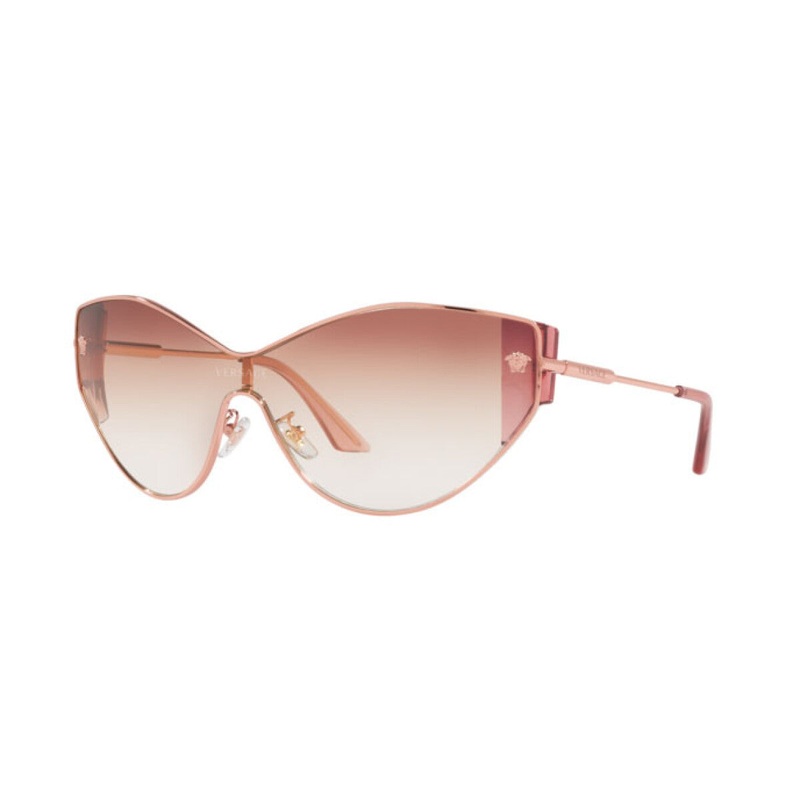 Versace Women’s Sunglasses Cat Eye Rose Gold/Pink Graduated VE2239 14120P