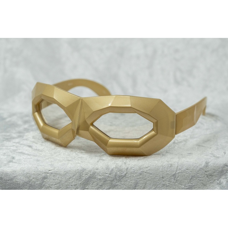 Walter Van Beirendonck Sunglasses Special Gold and Transparent WVB2C5SUN