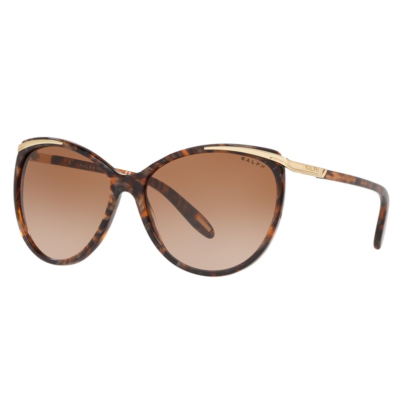 Ralph by Ralph Lauren 0RA5150 573813 59 (RL7) Women’s Brown Murble Sunglasses