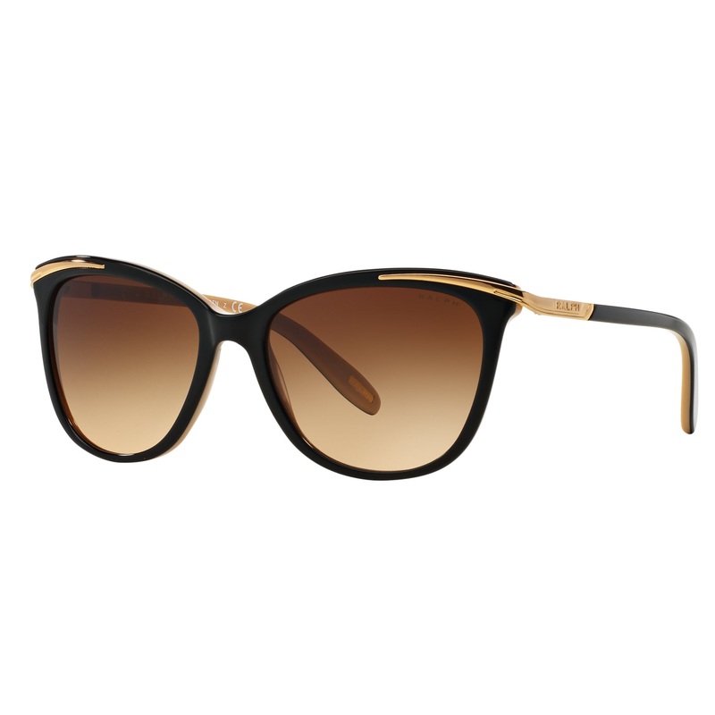 Ralph by Ralph Lauren 0RA5203 109013 54 (RL8) Women’s Black Nude Sunglasses