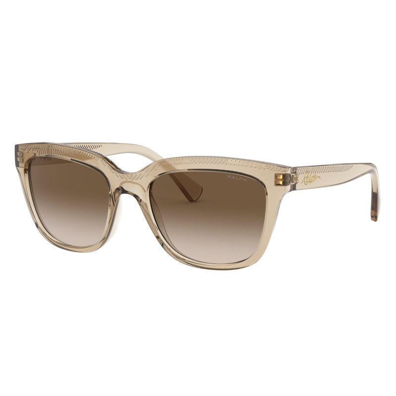 Ralph by Ralph Lauren 0RA5261 580213 53 (RL11) Women’s Transparent Brown Sunglasses