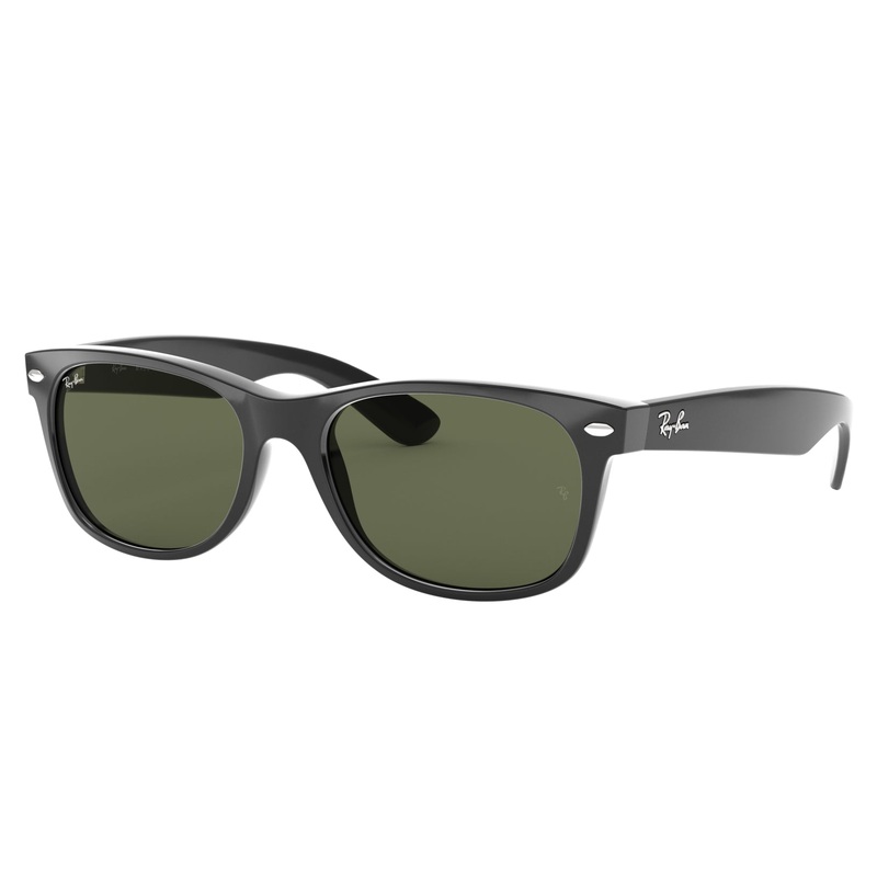Ray-Ban 0RB2132 901L 55 (RB43) Men’s New Wayfarer Black Sunglasses