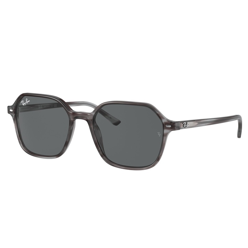 Ray-Ban 0RB2194 1314B1 53(RB39) Unisex John Striped Grey Sunglasses