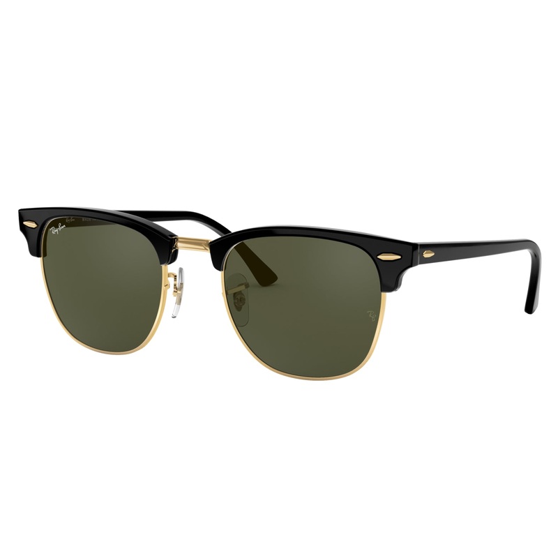 Ray-Ban 0RB3016 W0365 51 (RB35) Men’s Clubmaster Ebony/Arista Sunglasses