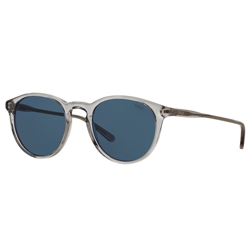 Polo Ralph Lauren 0PH4110 541380 50 (POL23) Men’s Shiny Trasp Grey Sunglasses