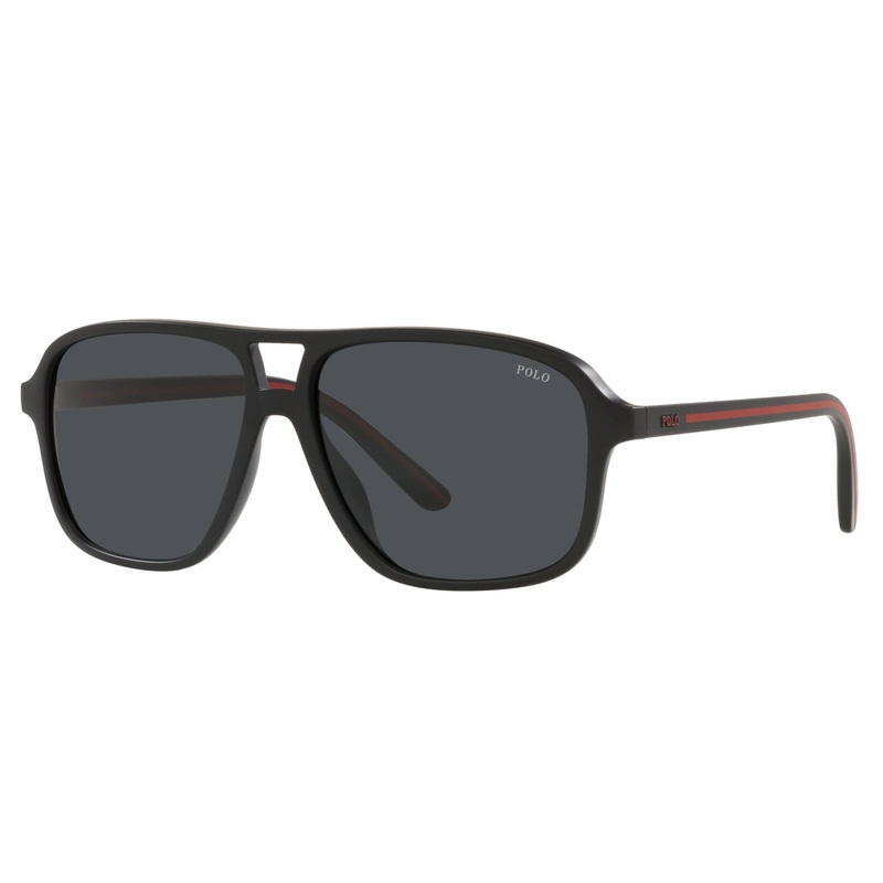 Polo Ralph Lauren 0PH4177U 537587 58 (POL24) Men’s Matte Black Sunglasses