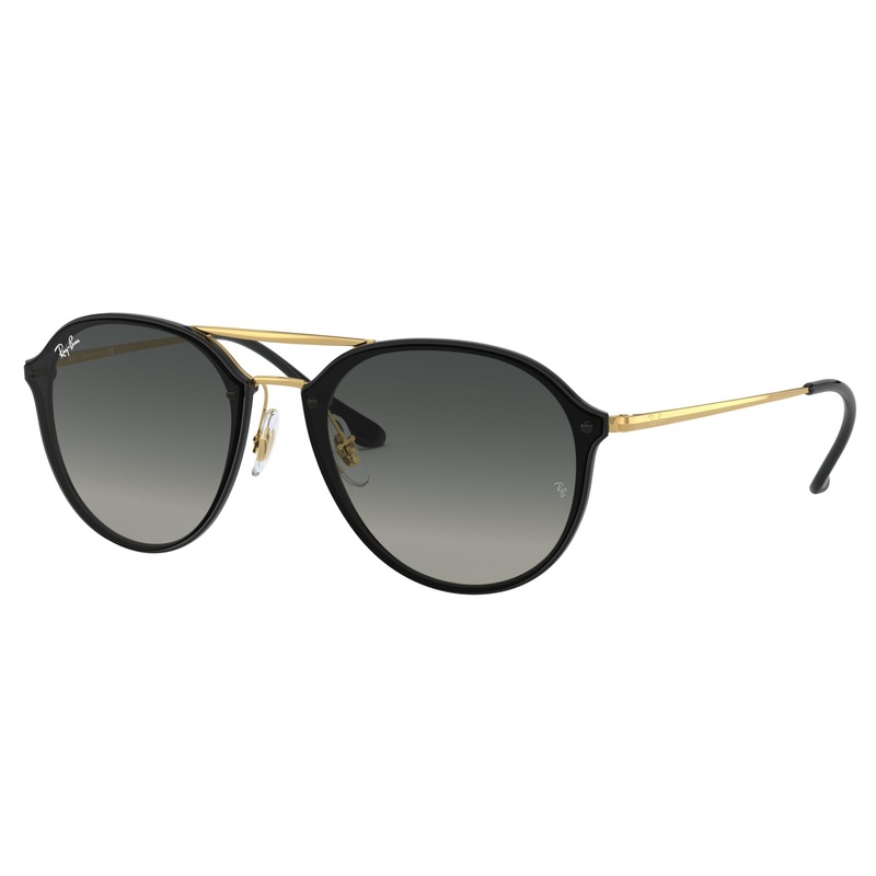Ray-Ban 0RB4292N 601/11 62 (RB12) Unisex Blaze Doublebridge Black Sunglasses