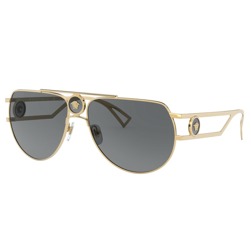 Versace 0VE2225 100287 60 (VER5) Men’s Gold Sunglasses