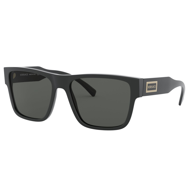 Versace 0VE4379 GB1/87 56 (VER16) Men’s Black Sunglasses