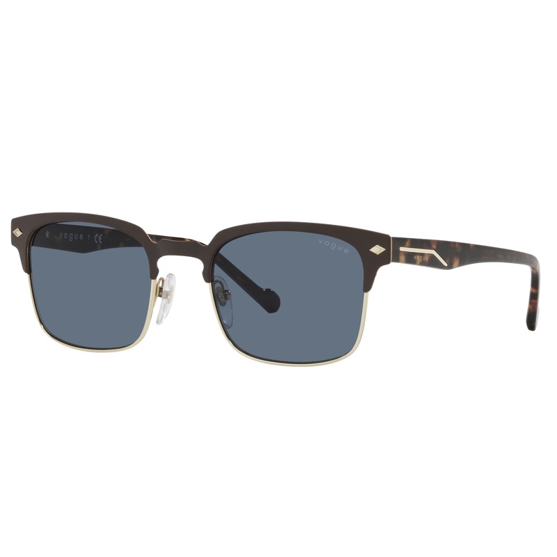 Vogue 0VO4194S 280S80 52 (VO4) Men’s Brown Matte/Gold Sunglasses