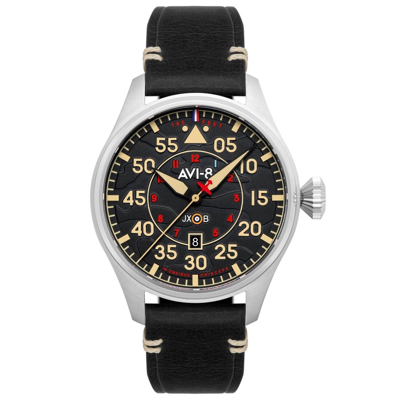 AVI-8 Hawker Hurricane Clowes Automatic Men’s Black Watch AV-4097-03