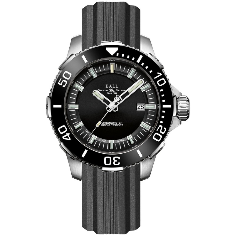 Ball Engineer Hydrocarbon DeepQUEST Ceramic Men’s Black Watch DM3002A-P3CJ-BK