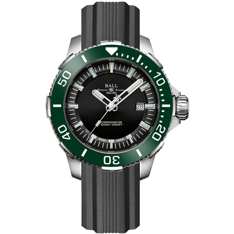 Ball Engineer Hydrocarbon DeepQUEST Ceramic Men’s Black Watch DM3002A-P4CJ-BK