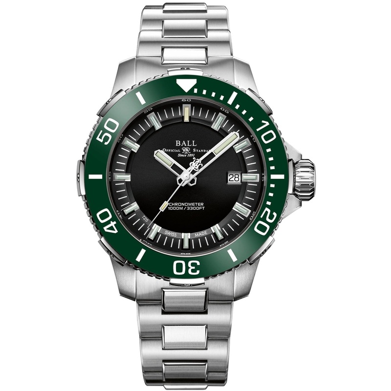 Ball Engineer Hydrocarbon DeepQUEST Ceramic Men’s Black Watch DM3002A-S4CJ-BK
